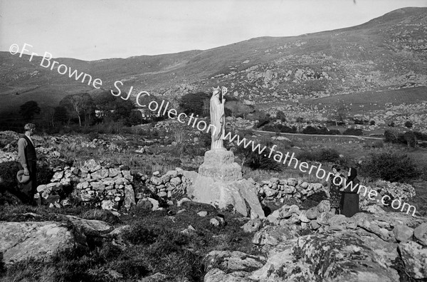 THE ALTAR (LEFT) STATUE(ERECTED 11/7/30)GALLAGHERS HOME